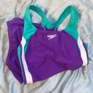 Girls Speedo one piece bathing suit